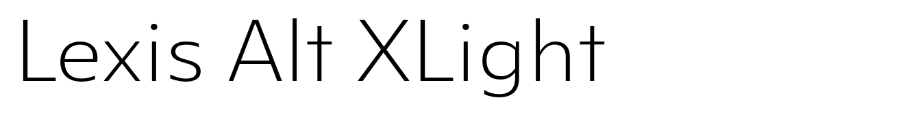 Lexis Alt XLight